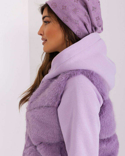 Glamorous Rhinestone-Embellished Cashmere Winter Beanie Hat