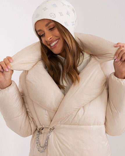 Glamorous Rhinestone-Embellished Cashmere Winter Beanie Hat