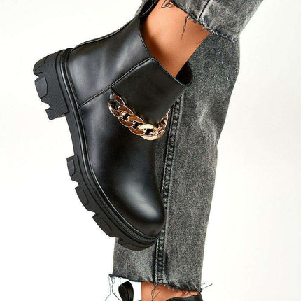 Sleek Eco-Conscious Black Vegan Leather Ankle Boots for Women