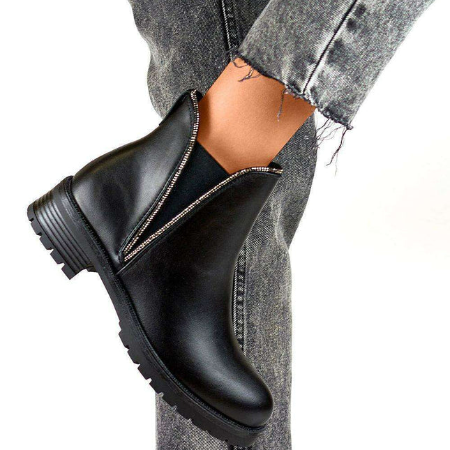 Sophisticated Black Jodhpur Boots for Women - Stylish Winter Footwear
