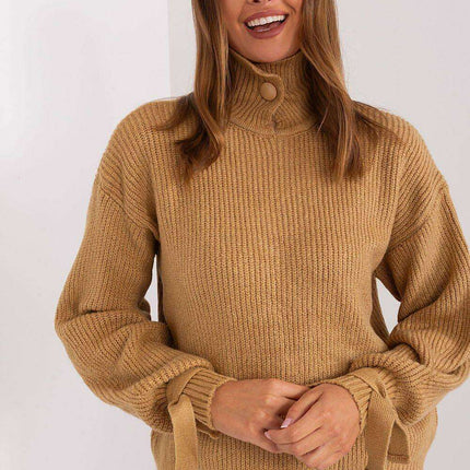 Versatile Elegance - Convertible Knit Sweater