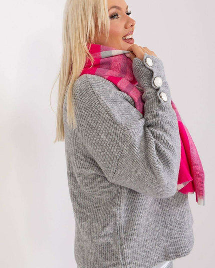 Chic Plaid Winter Scarf