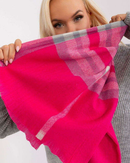 Chic Plaid Winter Scarf