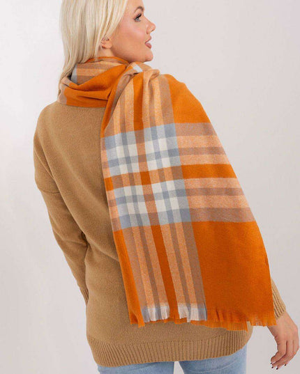 Chic Plaid Winter Scarf