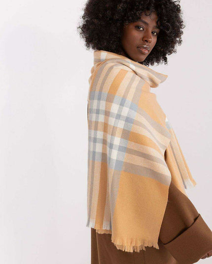 Chic Plaid Winter Scarf