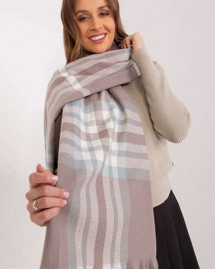Chic Plaid Winter Scarf