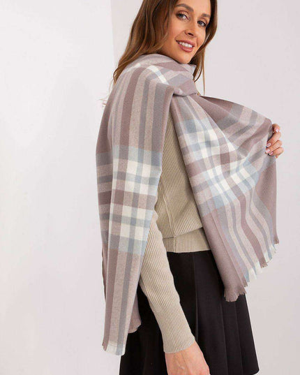 Chic Plaid Winter Scarf