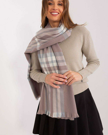 Chic Plaid Winter Scarf