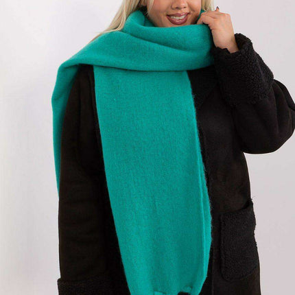 Tassel-Trimmed Cozy Winter Wrap - Stylish Versatile Scarf