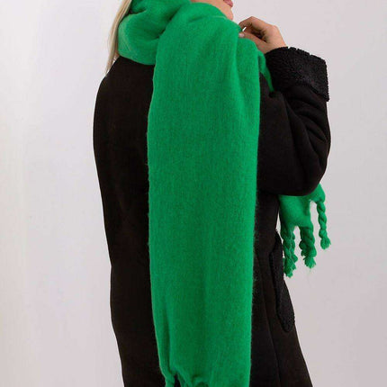 Tassel-Trimmed Cozy Winter Wrap - Stylish Versatile Scarf