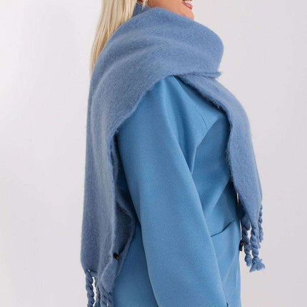 Tassel-Trimmed Cozy Winter Wrap - Stylish Versatile Scarf