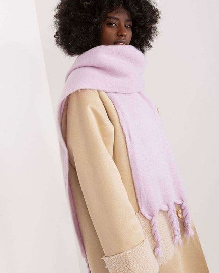 Tassel-Trimmed Cozy Winter Wrap - Stylish Versatile Scarf