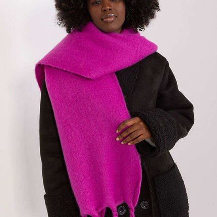 Tassel-Trimmed Cozy Winter Wrap - Stylish Versatile Scarf