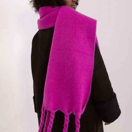 Tassel-Trimmed Cozy Winter Wrap - Stylish Versatile Scarf