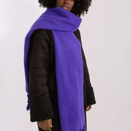 Tassel-Trimmed Cozy Winter Wrap - Stylish Versatile Scarf