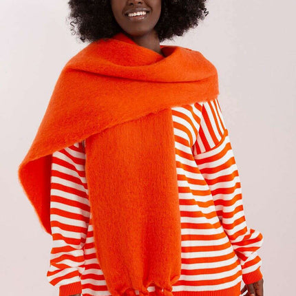 Tassel-Trimmed Cozy Winter Wrap - Stylish Versatile Scarf