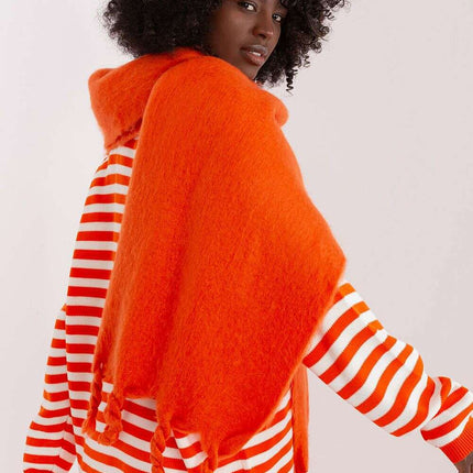 Tassel-Trimmed Cozy Winter Wrap - Stylish Versatile Scarf