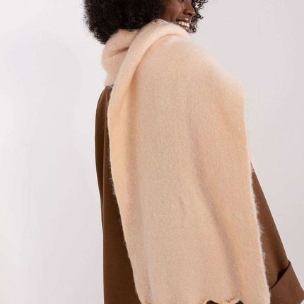 Tassel-Trimmed Cozy Winter Wrap - Stylish Versatile Scarf