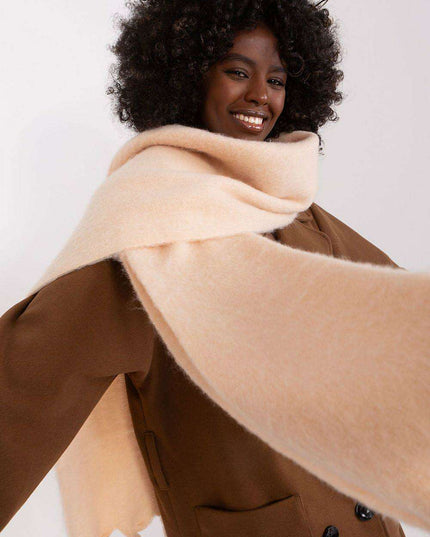 Tassel-Trimmed Cozy Winter Wrap - Stylish Versatile Scarf