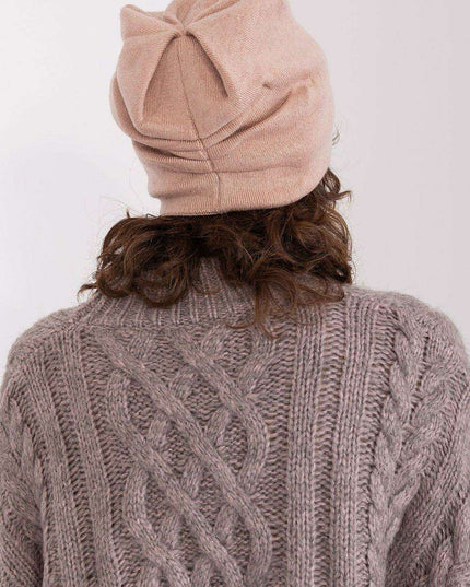 Chic Cashmere Beanie with Sparkling Rhinestone Accents