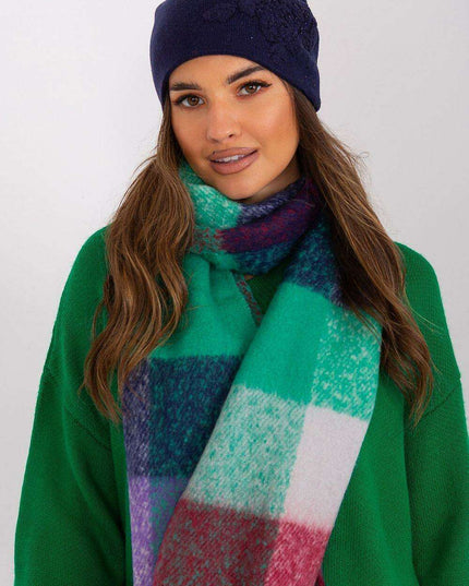 Chic Cashmere Beanie with Sparkling Rhinestone Accents