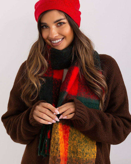 Chic Cashmere Beanie with Sparkling Rhinestone Accents