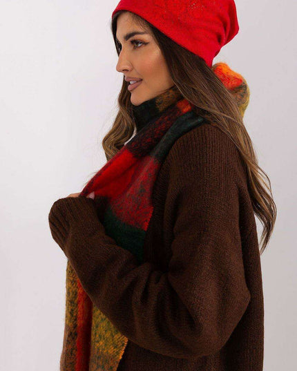 Chic Cashmere Beanie with Sparkling Rhinestone Accents