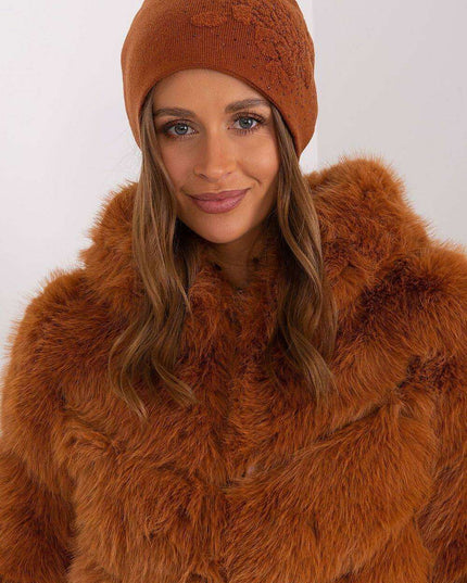 Chic Cashmere Beanie with Sparkling Rhinestone Accents