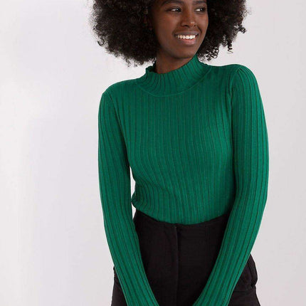 Ribbed Turtleneck Jumper - Effortless Elegance