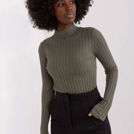 Ribbed Turtleneck Jumper - Effortless Elegance
