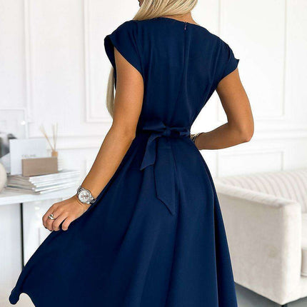 Fuchsia Brocade Scarlett Evening Gown by Numoco