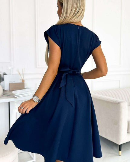 Fuchsia Brocade Scarlett Evening Gown by Numoco