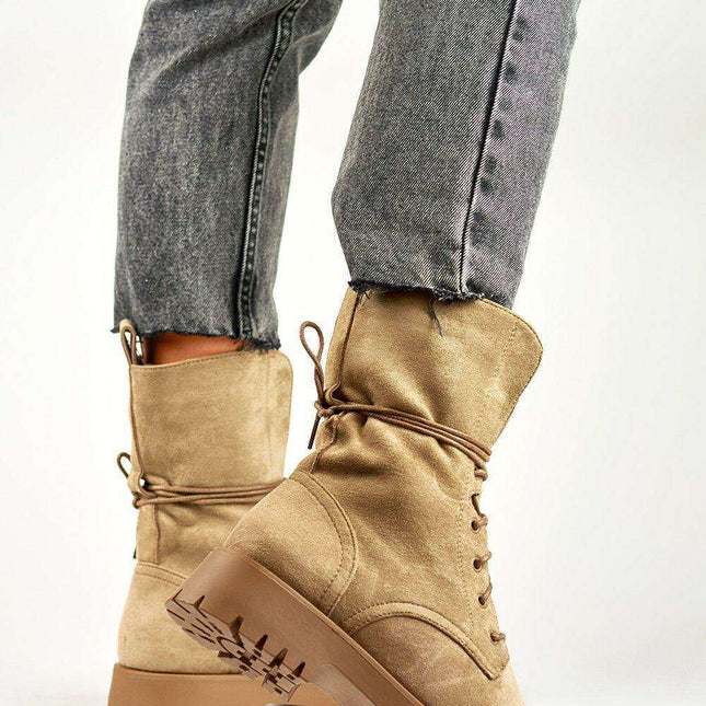 Stylish Sustainable Black Suede Ankle Boots