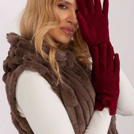 Chic Geometric Insulated Touchscreen Gloves