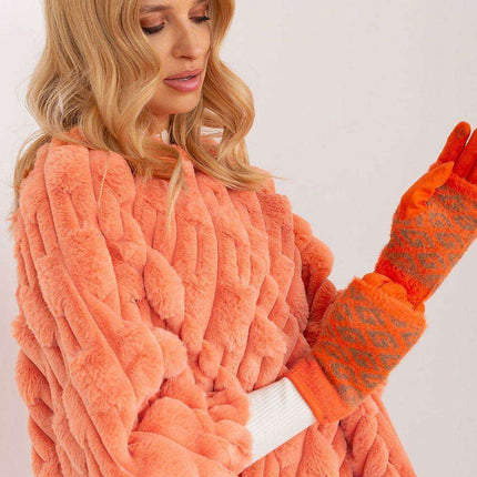 Chic Floral Touchscreen Winter Gloves