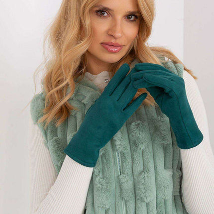 Chic Floral Touchscreen Gloves for Modern Women