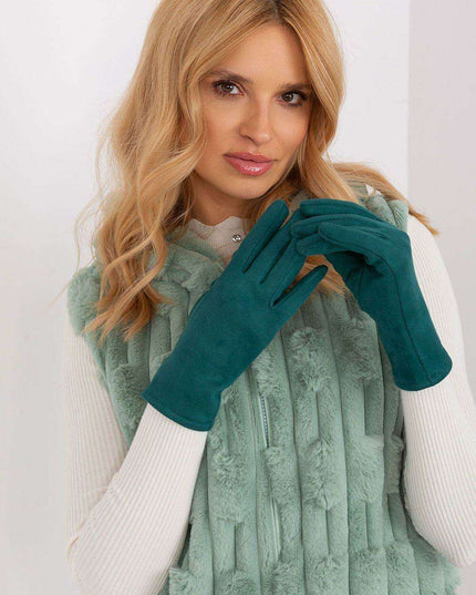 Chic Floral Touchscreen Gloves for Modern Women