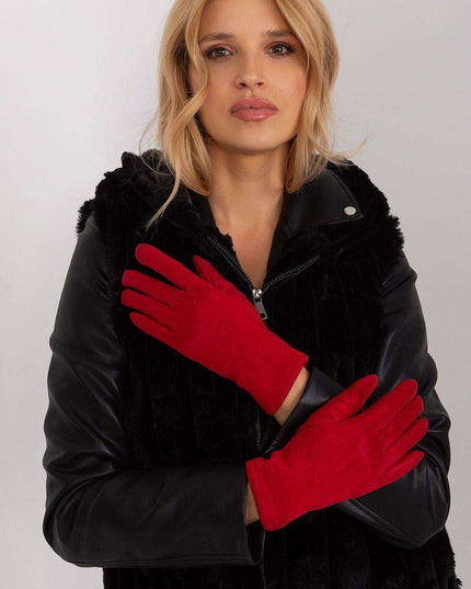 Chic Floral Touchscreen Gloves for Modern Women