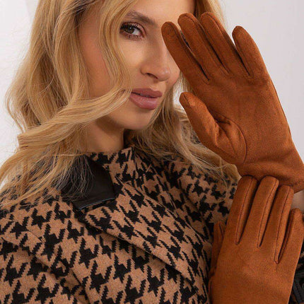 Chic Floral Touchscreen Gloves for Modern Women