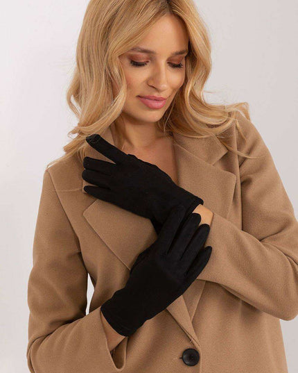 Chic Floral Touchscreen Gloves for Modern Women