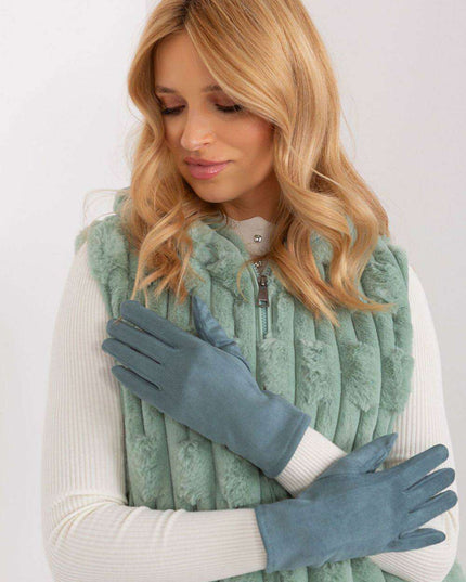 Chic Floral Touchscreen Gloves for Modern Women