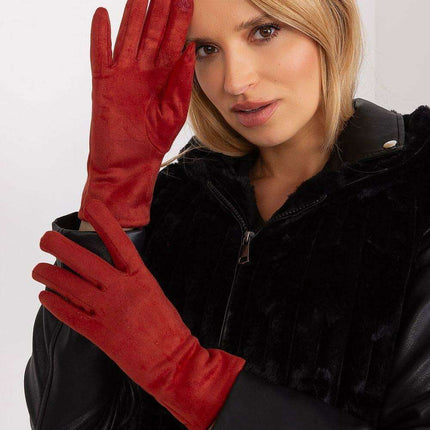 Chic Floral Touchscreen Gloves for Modern Women