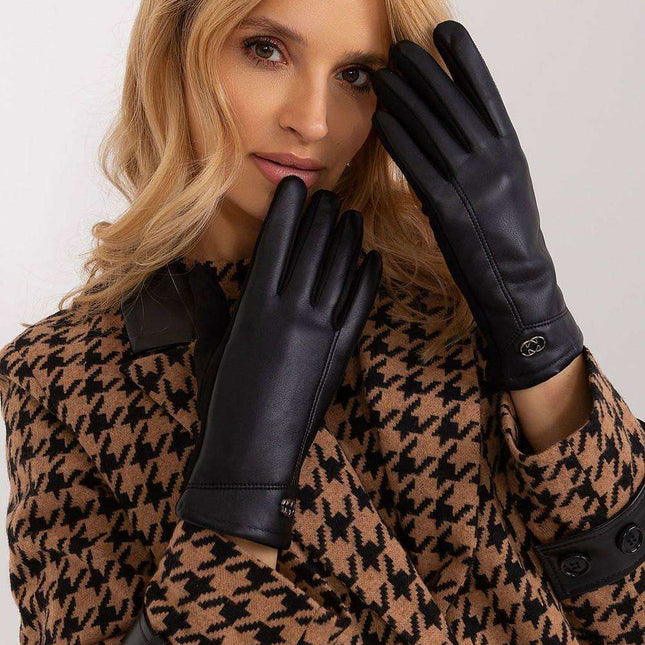 Chic Insulated Floral Touchscreen Gloves for Women