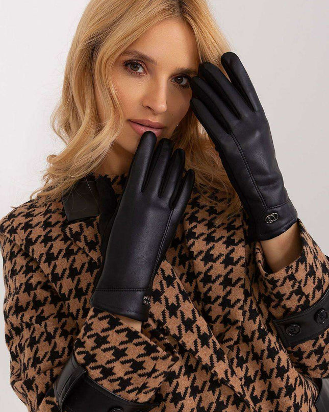 Chic Insulated Floral Touchscreen Gloves for Women