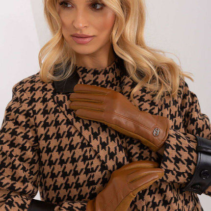 Chic Insulated Floral Touchscreen Gloves for Women