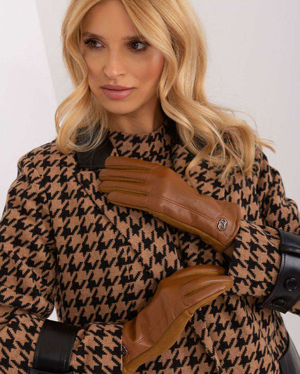 Chic Insulated Floral Touchscreen Gloves for Women