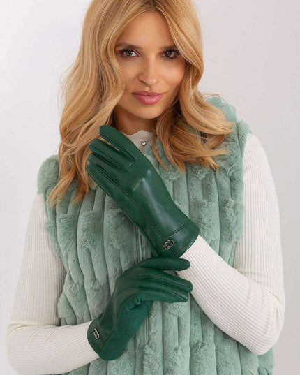 Chic Insulated Floral Touchscreen Gloves for Women