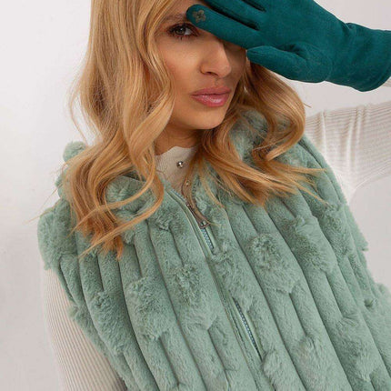 Chic Floral Touchscreen Gloves for Modern Women