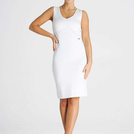 Sophisticated Sleeveless Foam Evening Dress