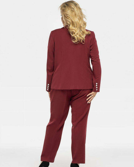 Sophisticated Curvy Karko Blazer - Elegant Plus Size Jacket